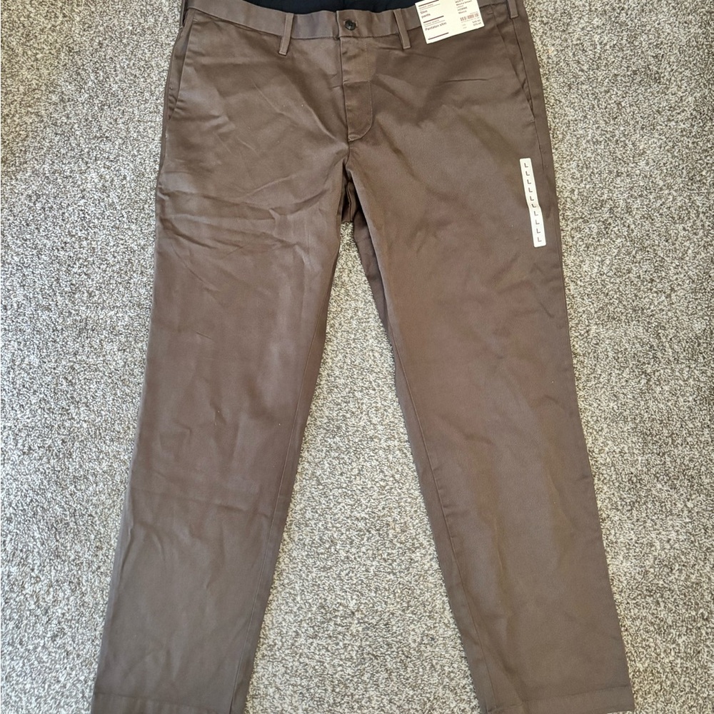 Muji Men's Pants stretch Chino large 30 inch